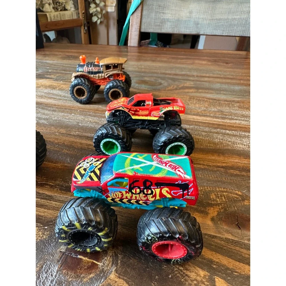 Monster Jam Trucks Lot 6 Snake Bite Nissan Skyline Loco‎ Punk Camaro Demo Derby